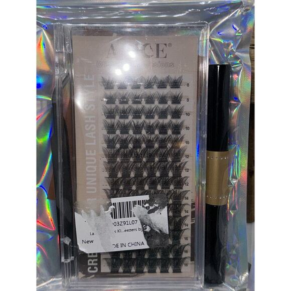 ALICE DIY Lash Extensions Cluster Lashes Individual Volume Lashes w/ Tools - Picture 2 of 6